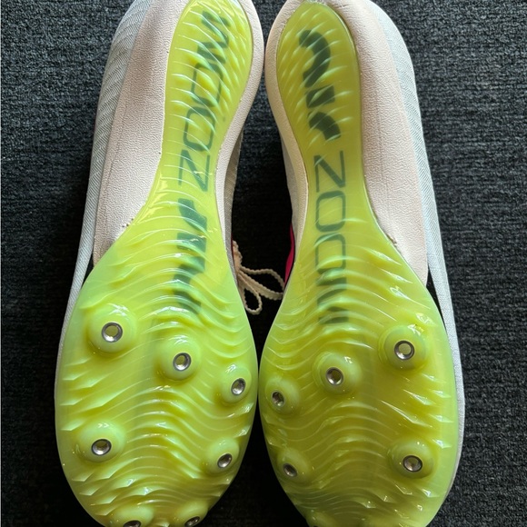 Nike Air Zoom MaxFly “Sail Fierce Pink” Track Spikes Size 8.5 - Picture 7 of 7